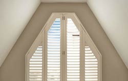 White Teak Shutters